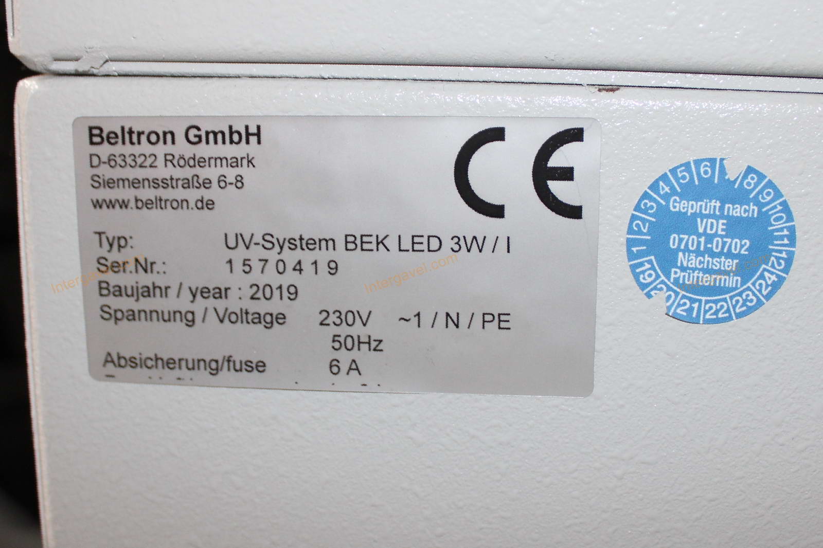 UV szárító kemence 2