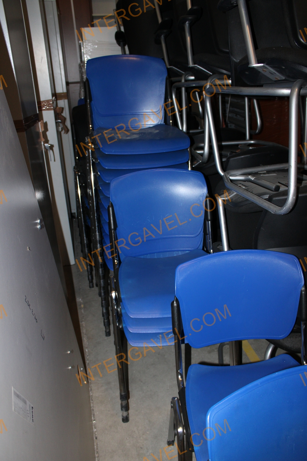 Étkezőszék (kék-műanyag) 2