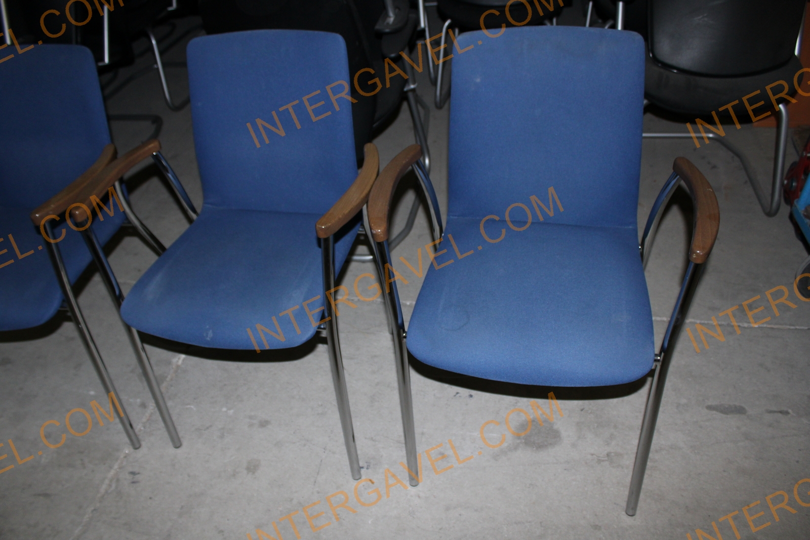 Tárgyalószék (kék) 2