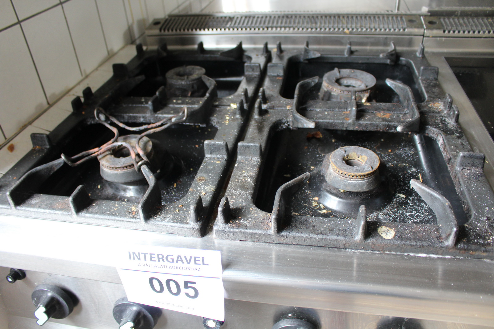 Gáztűzhely sütő résszel 2