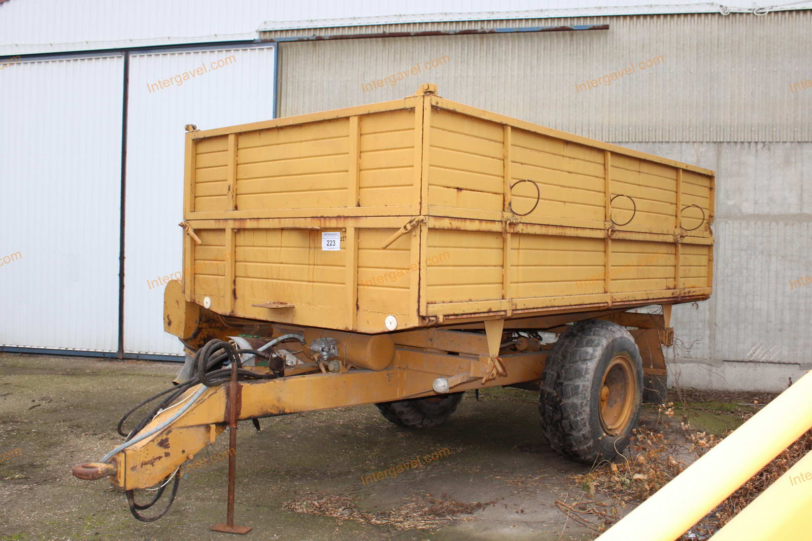 Pótkocsi - Erdőgép, EB8 82 3