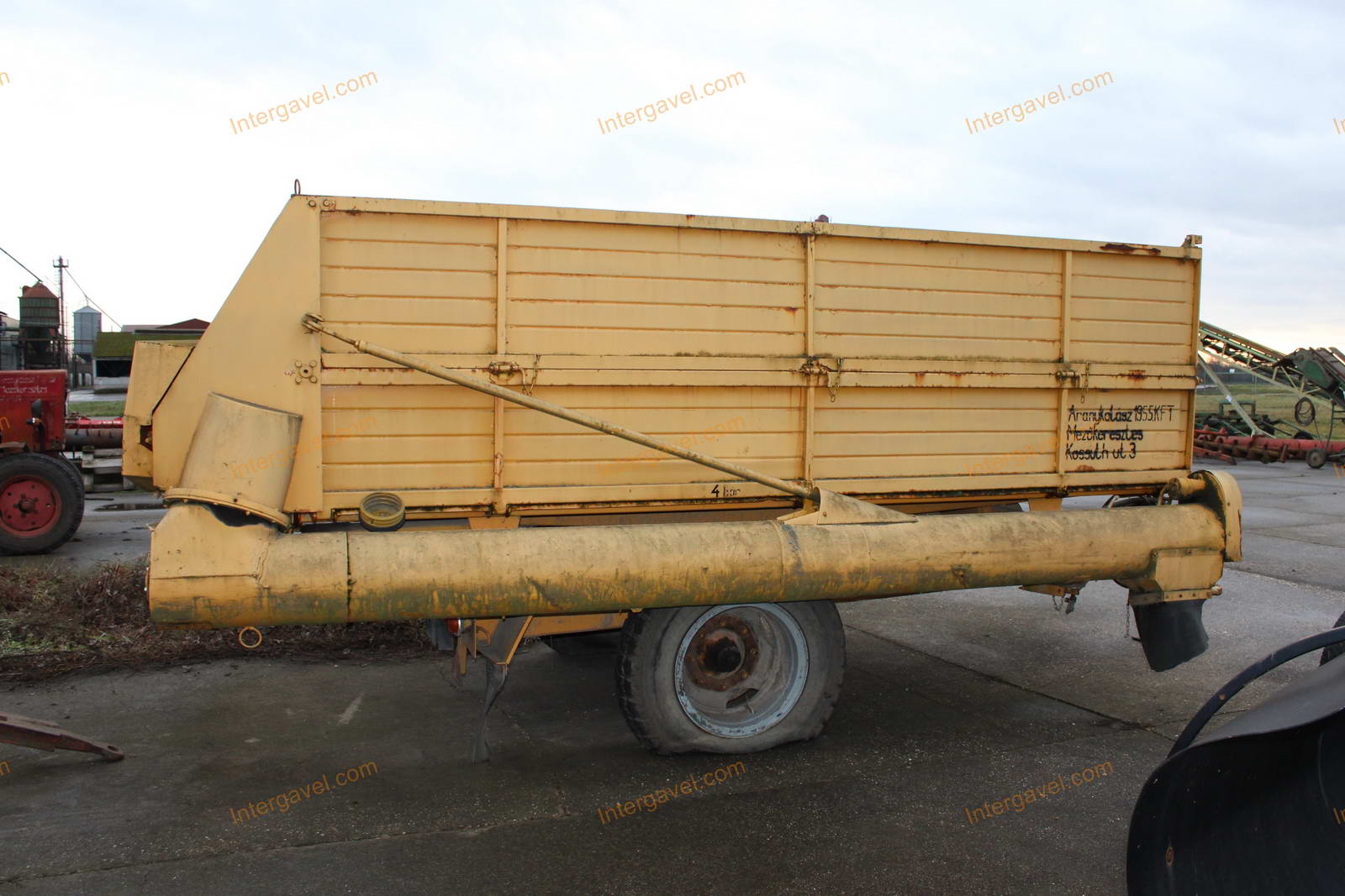 Pótkocsi - Erdőgép, EB8 82 5