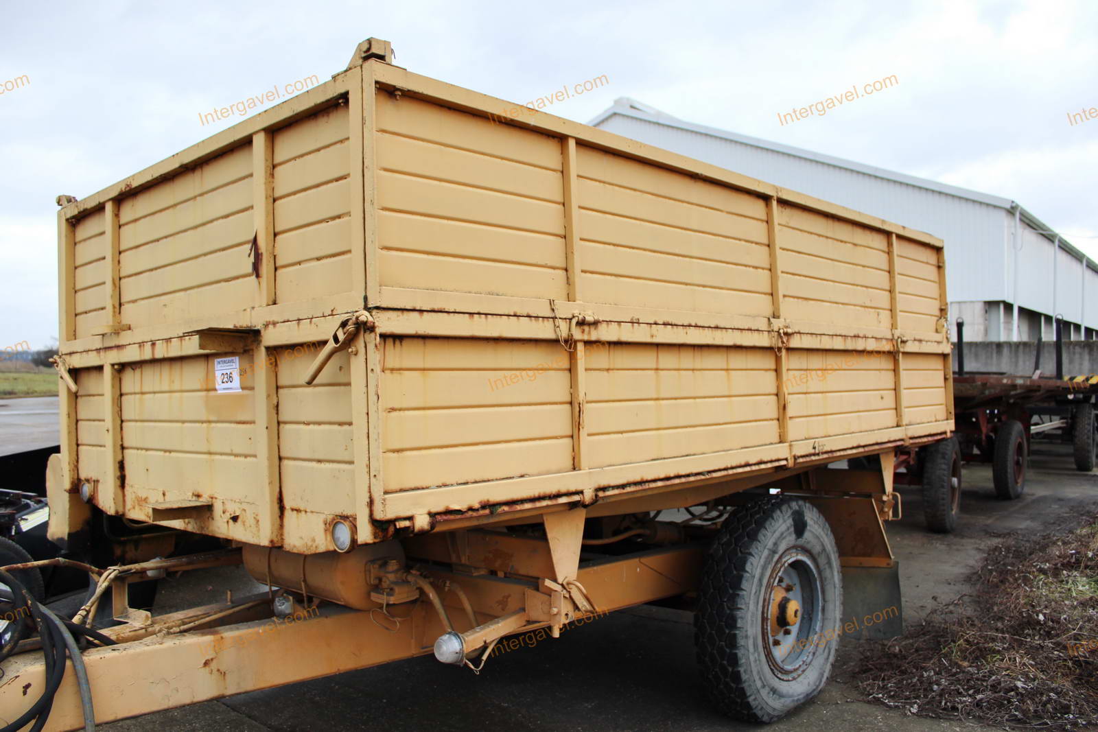 Pótkocsi - Erdőgép, EB8 82 6