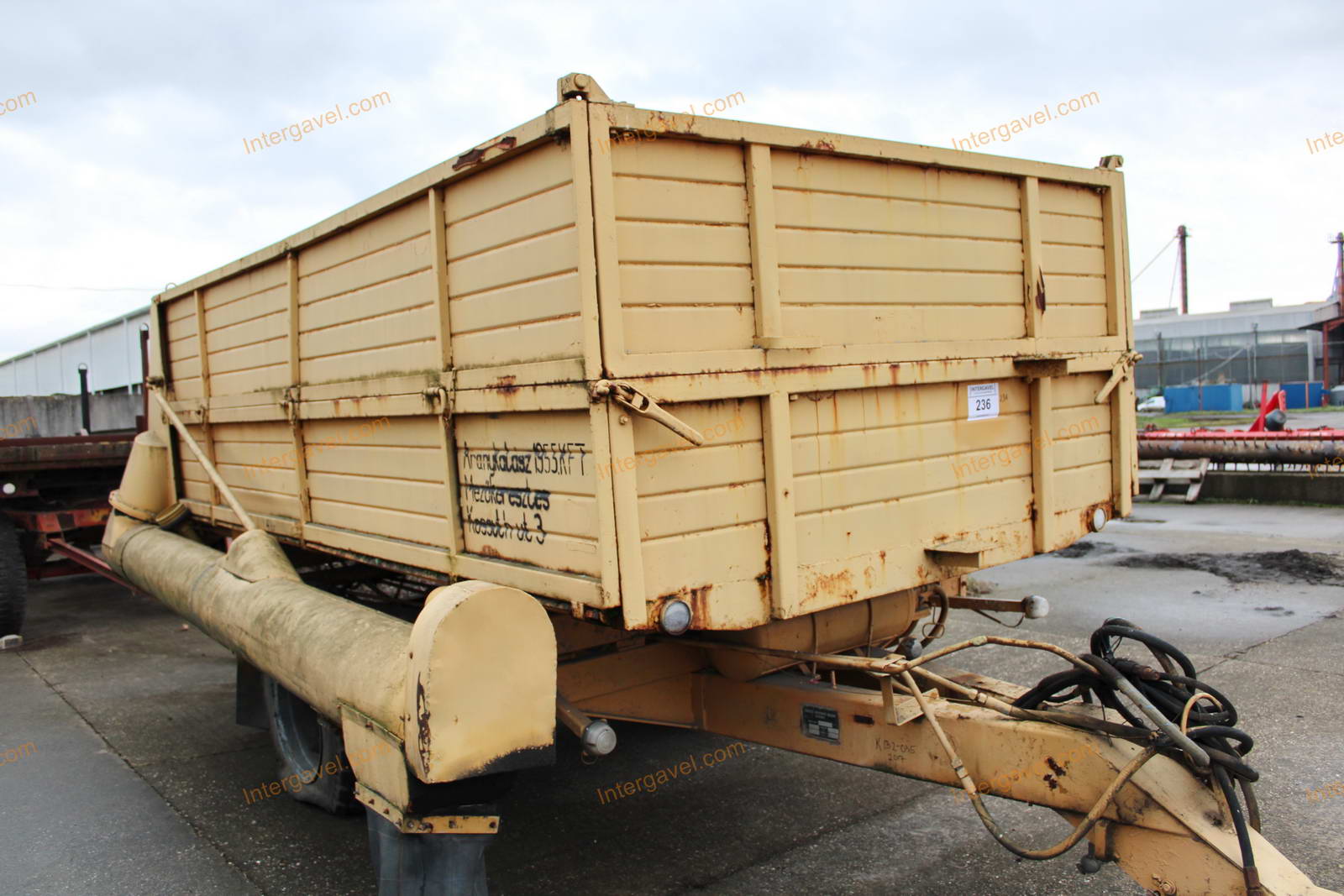 Pótkocsi - Erdőgép, EB8 82 7