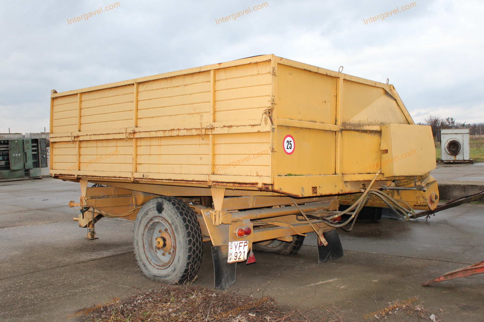 Pótkocsi - Erdőgép, EB8 82 9