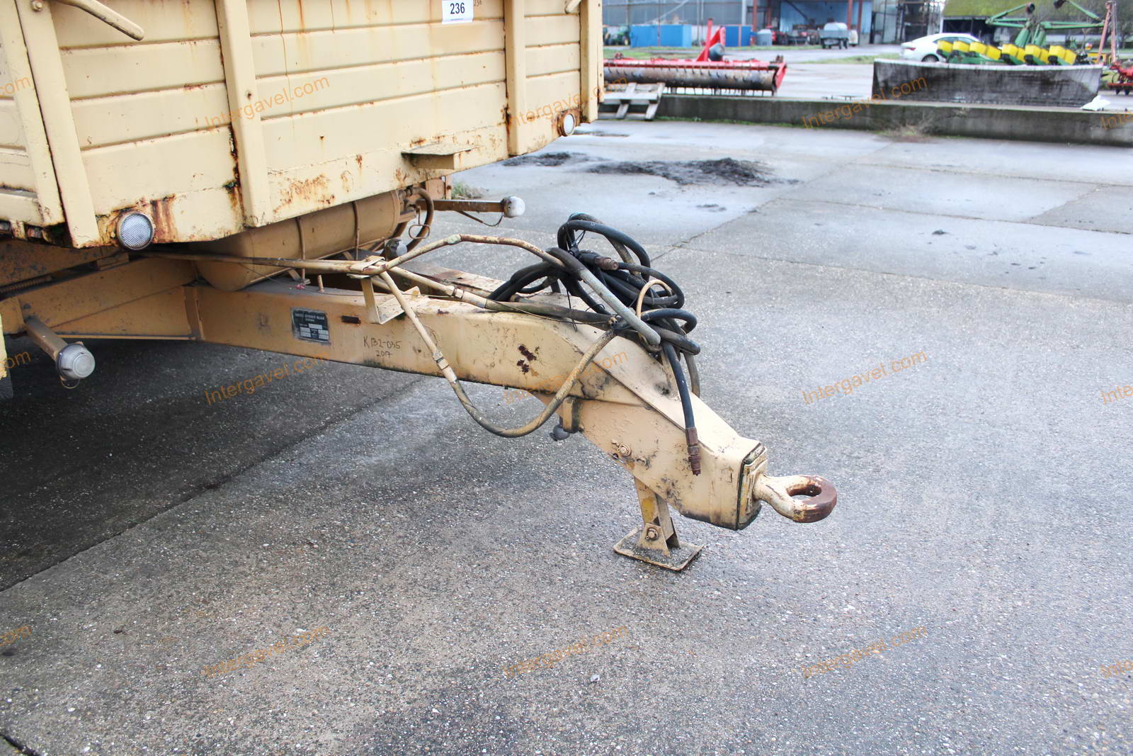 Pótkocsi - Erdőgép, EB8 82 10