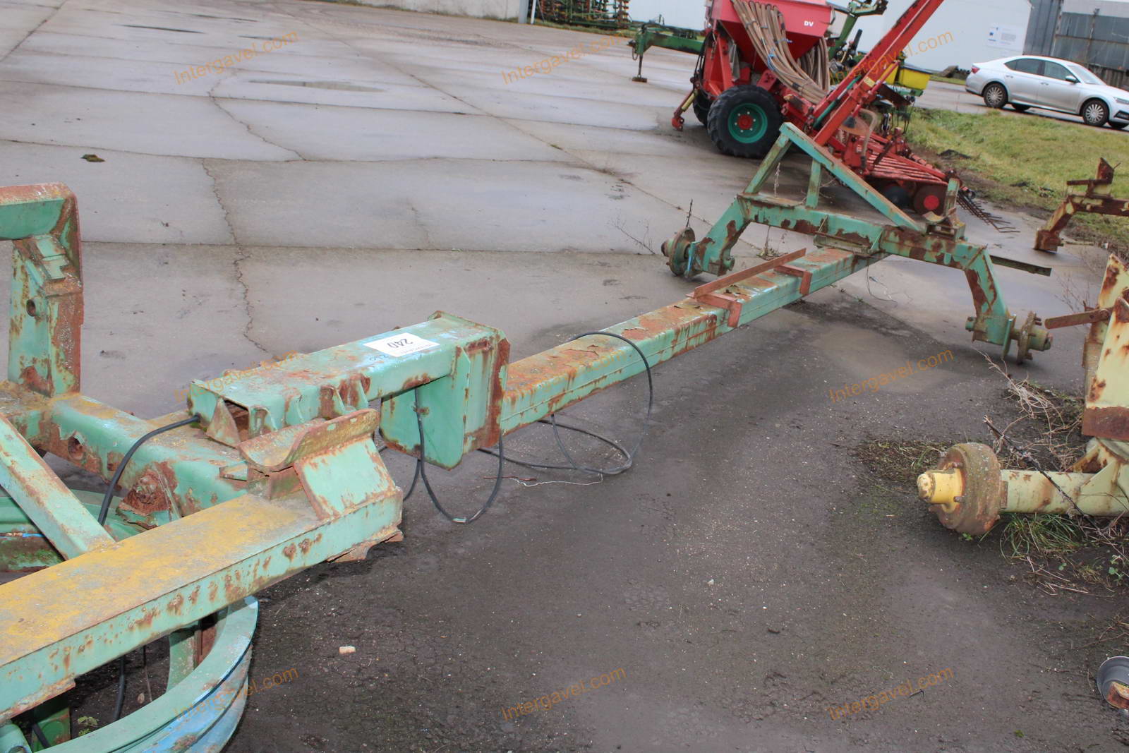 Vágóasztal szállító kocsi 3