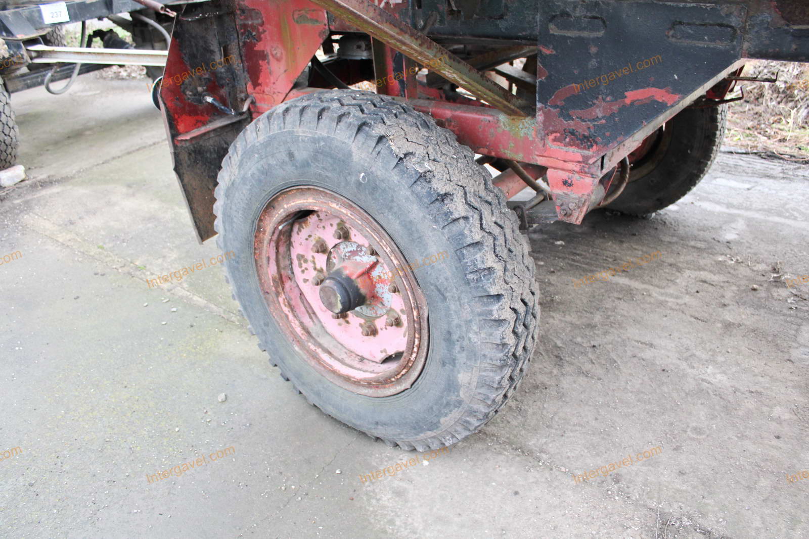 Pótkocsi - Mezőgép, MBP 6,5 13