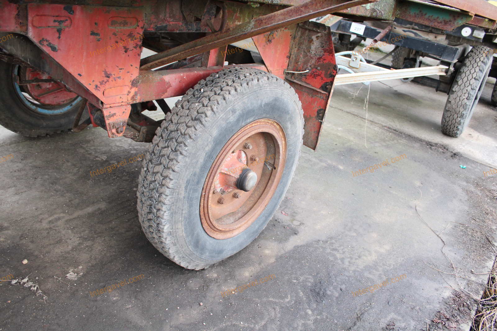 Pótkocsi - Mezőgép, MBP 6,5 16