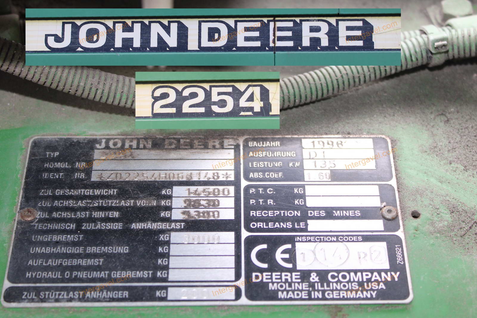 Kombájn - John Deere, 2254 2