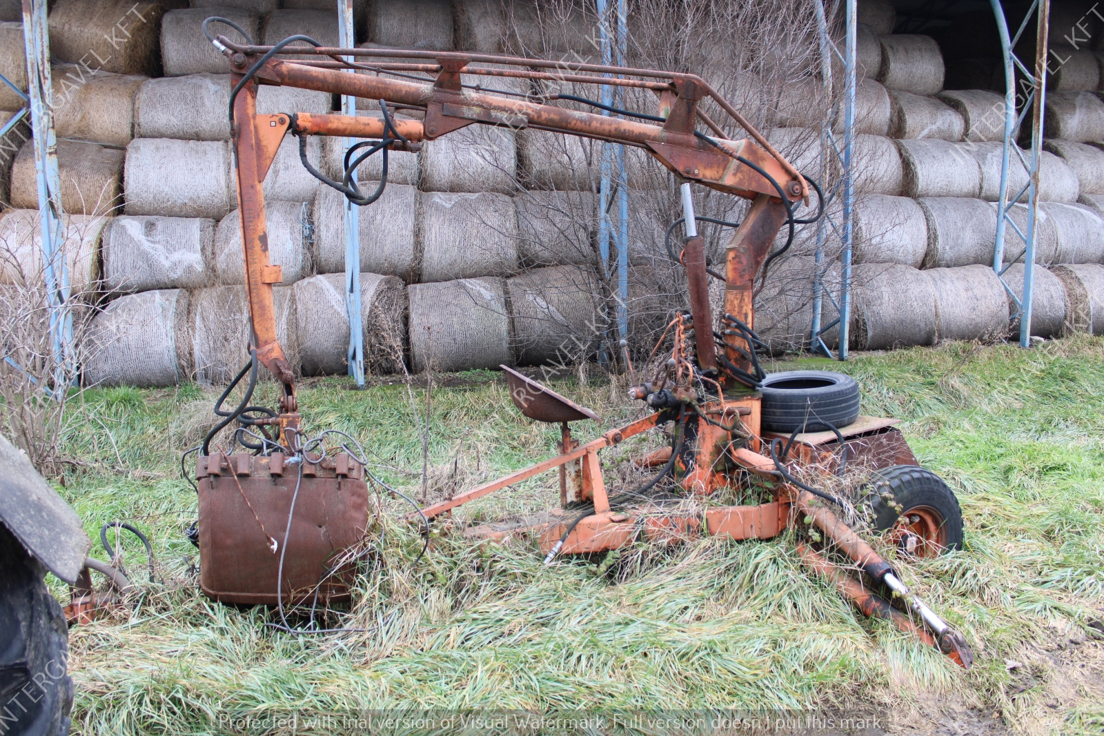 Vontatott mobil rakódó 2