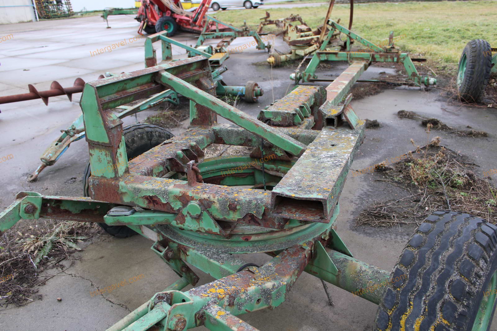 Vágóasztal szállító kocsi 7