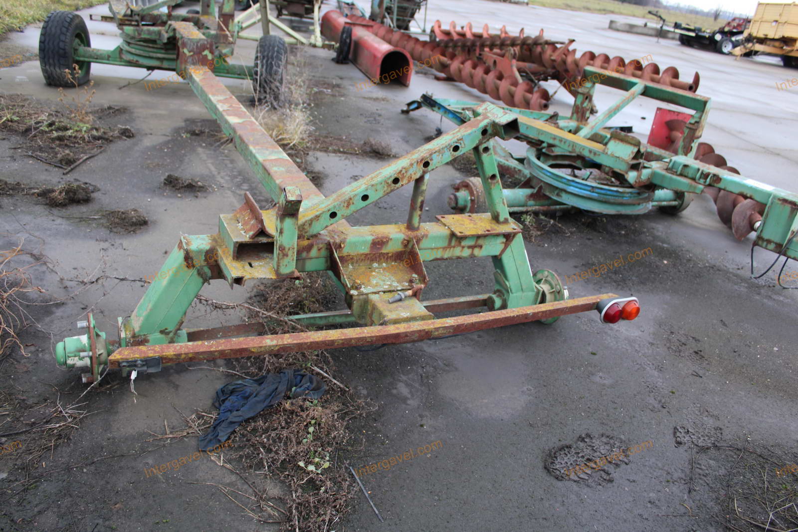 Vágóasztal szállító kocsi 9