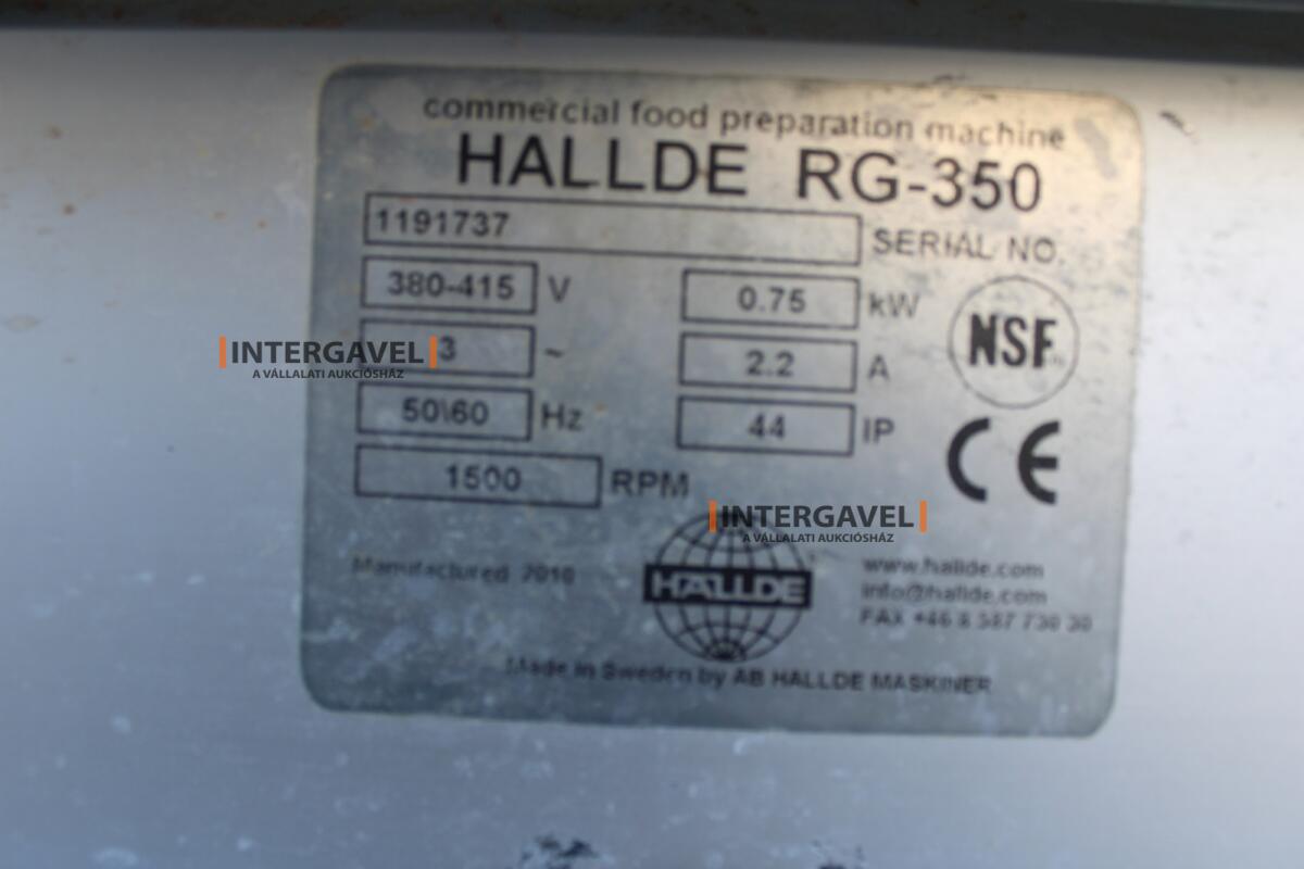 Halde sajtreszelő 6