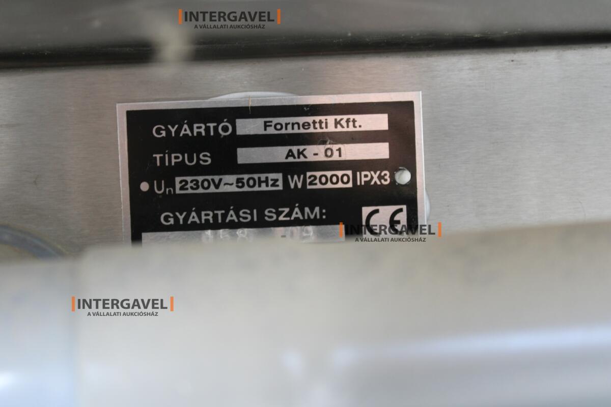 Kelesztő 600x400 mm-es lemezekhez 2 db 3