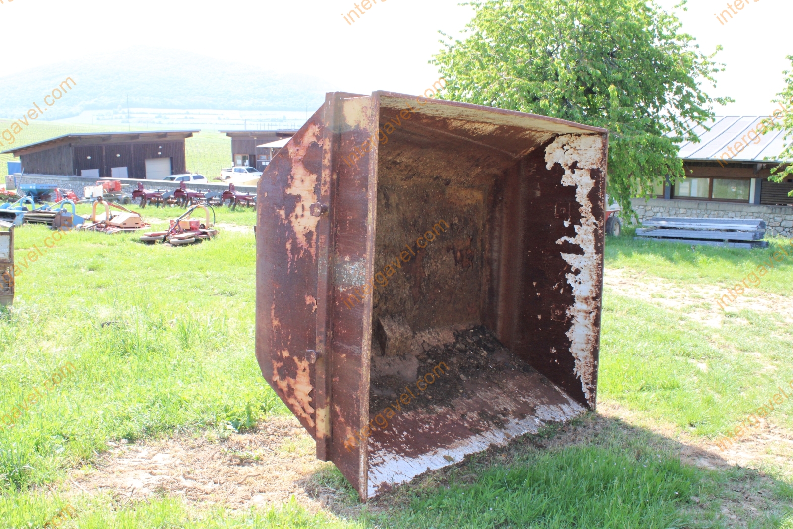 Szőlőszállító konténer 2