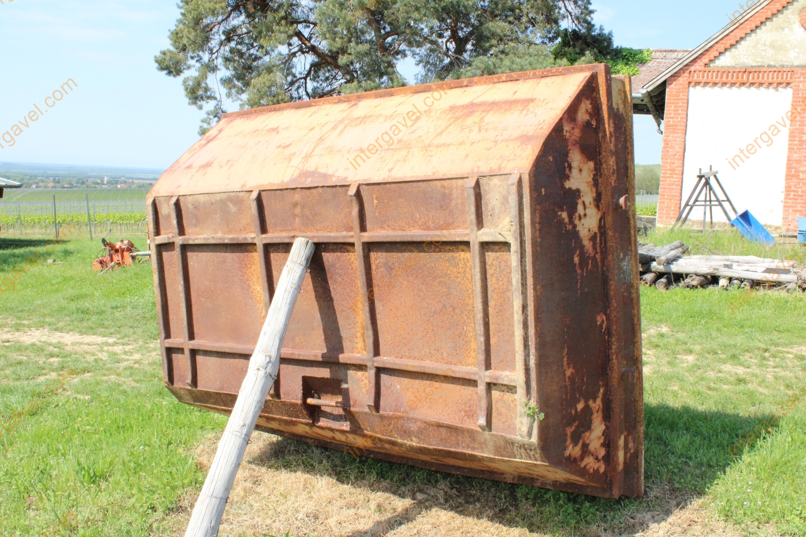 Szőlőszállító konténer 3