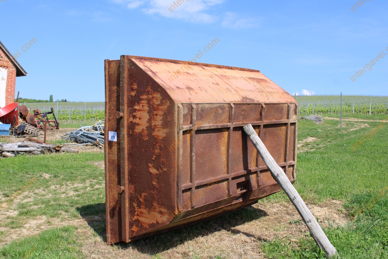 Szőlőszállító konténer 4