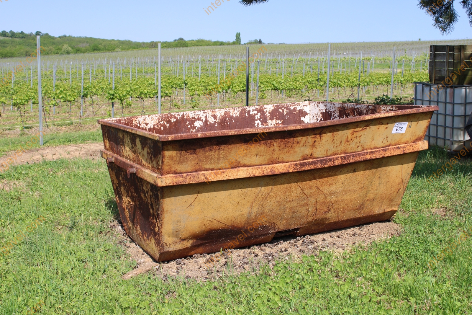 Szőlőszállító konténer 1