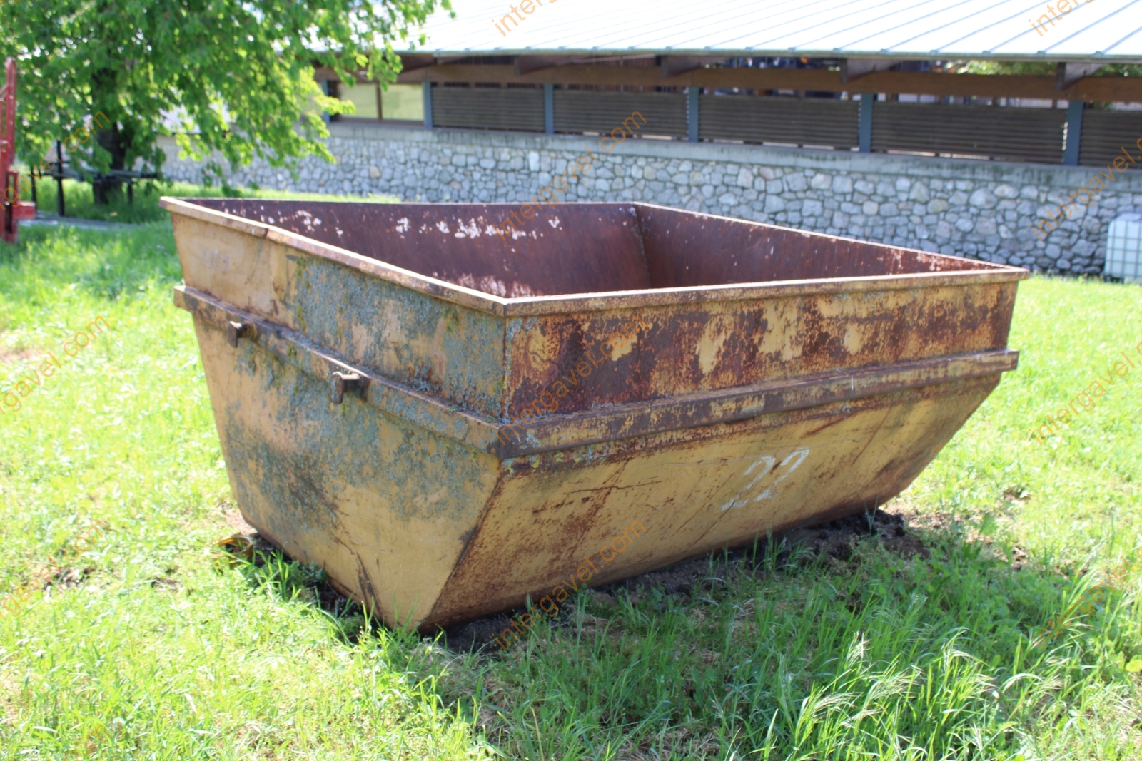 Szőlőszállító konténer 3