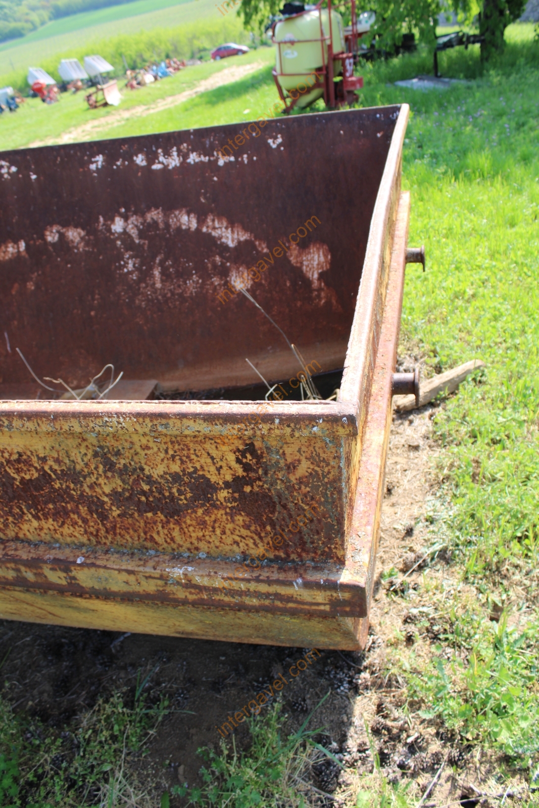 Szőlőszállító konténer 8