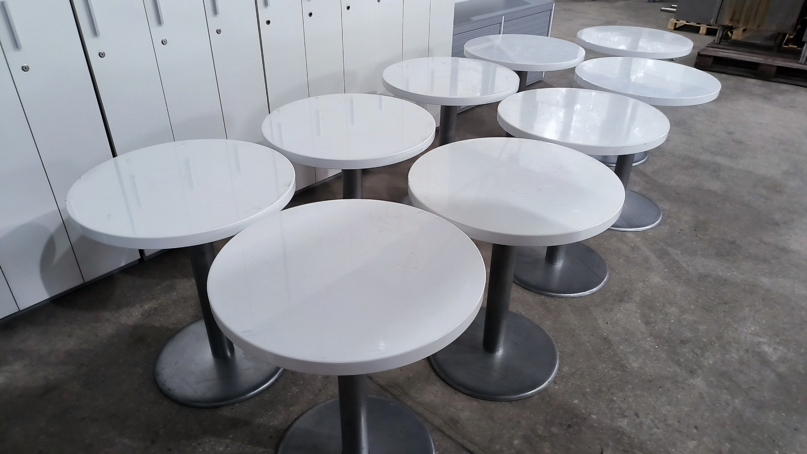 Körasztal (fehér) 8