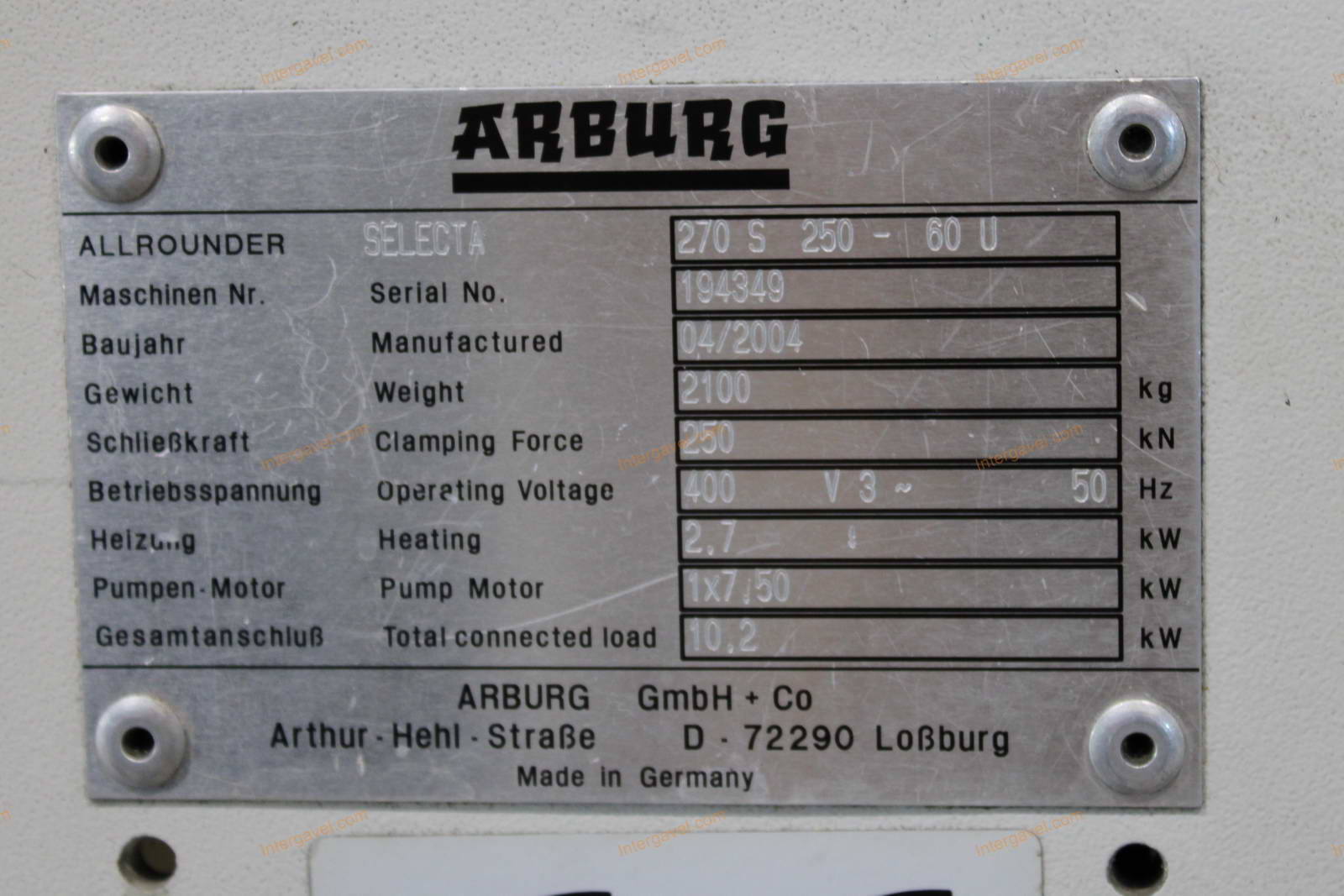 Fröccsöntő gép 2