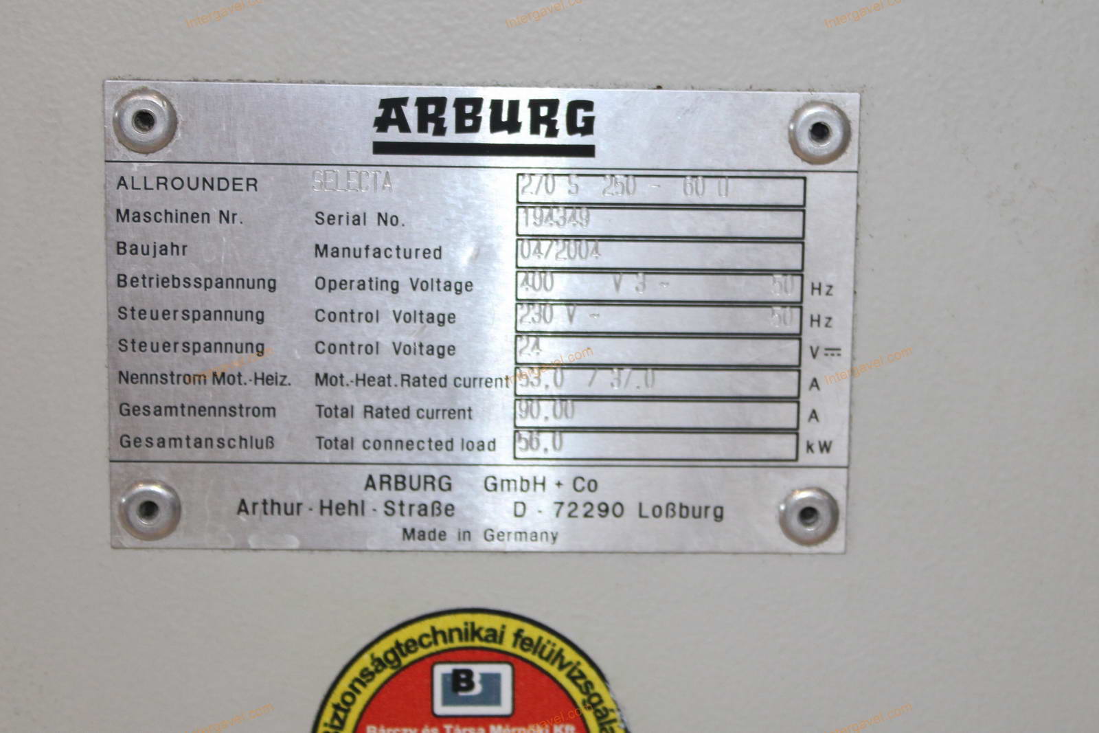 Fröccsöntő gép 15