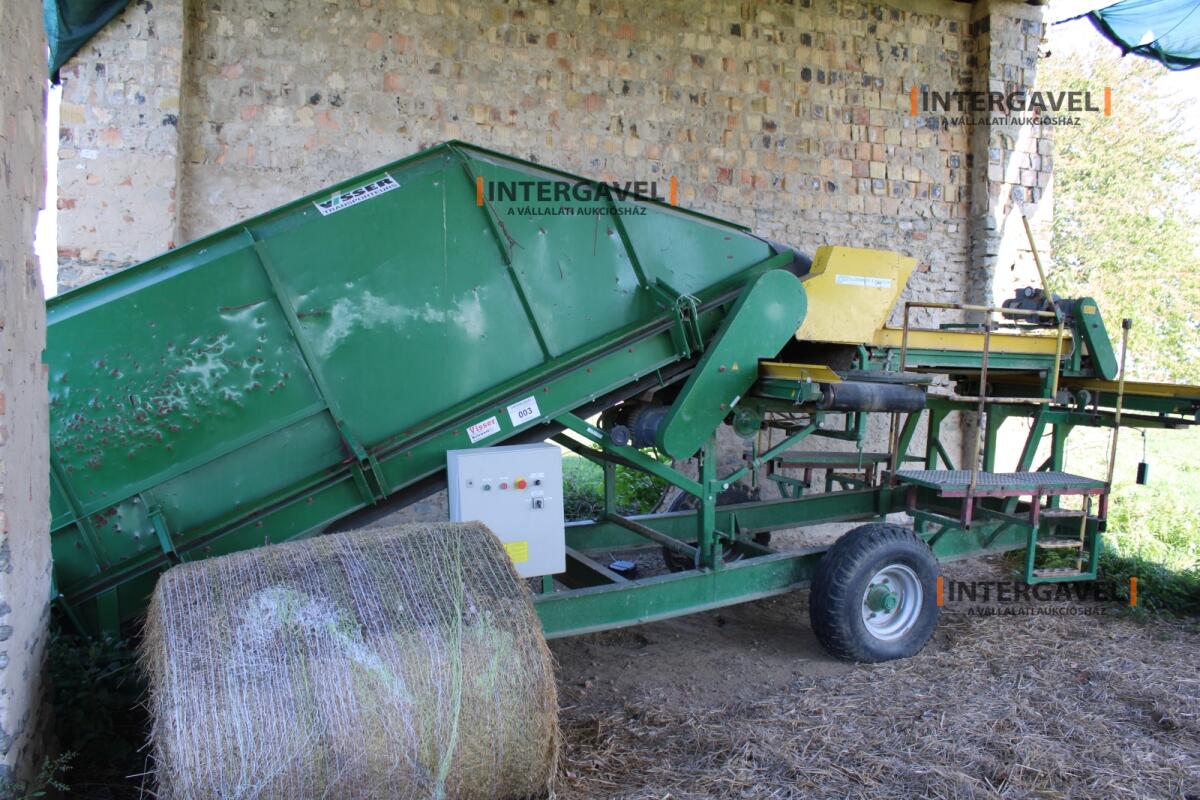 Burgonya válogató kocsi