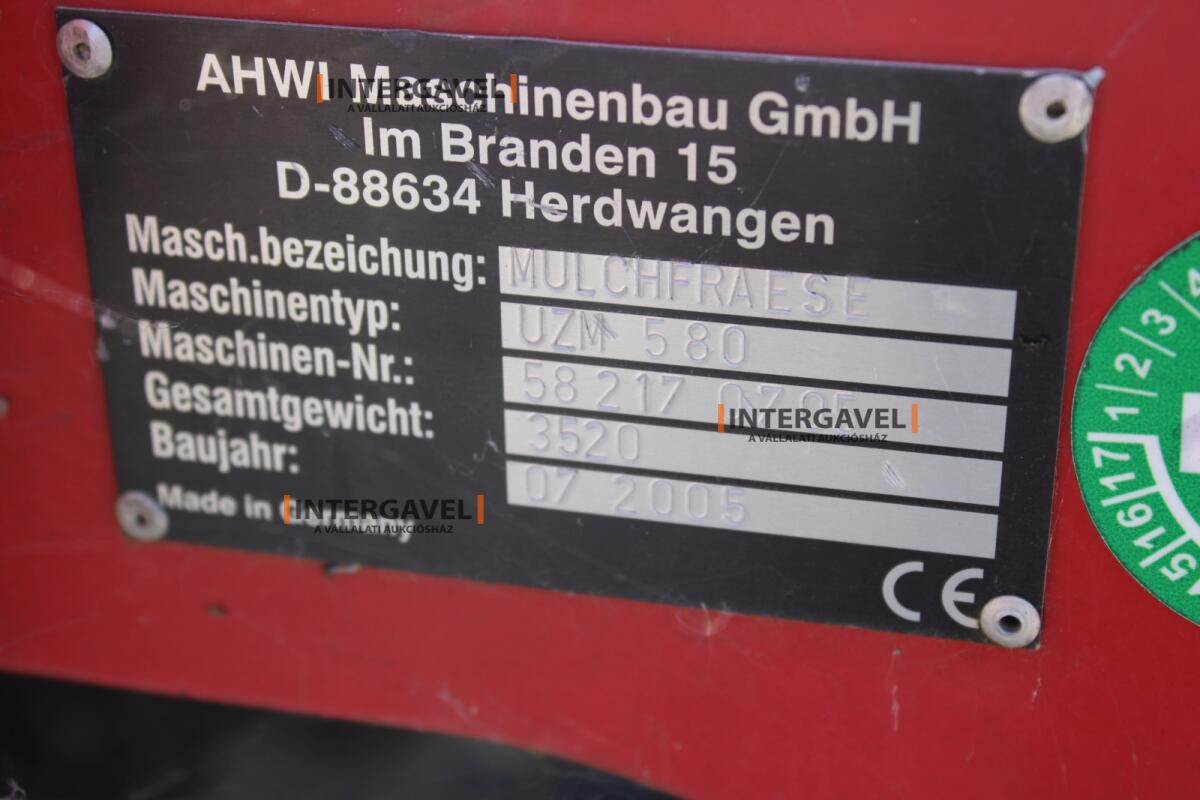 Erdészeti zúzó - AHWI 6