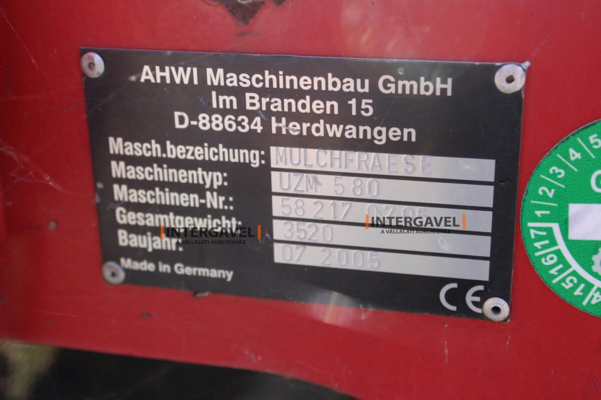 Erdészeti zúzó - AHWI 7