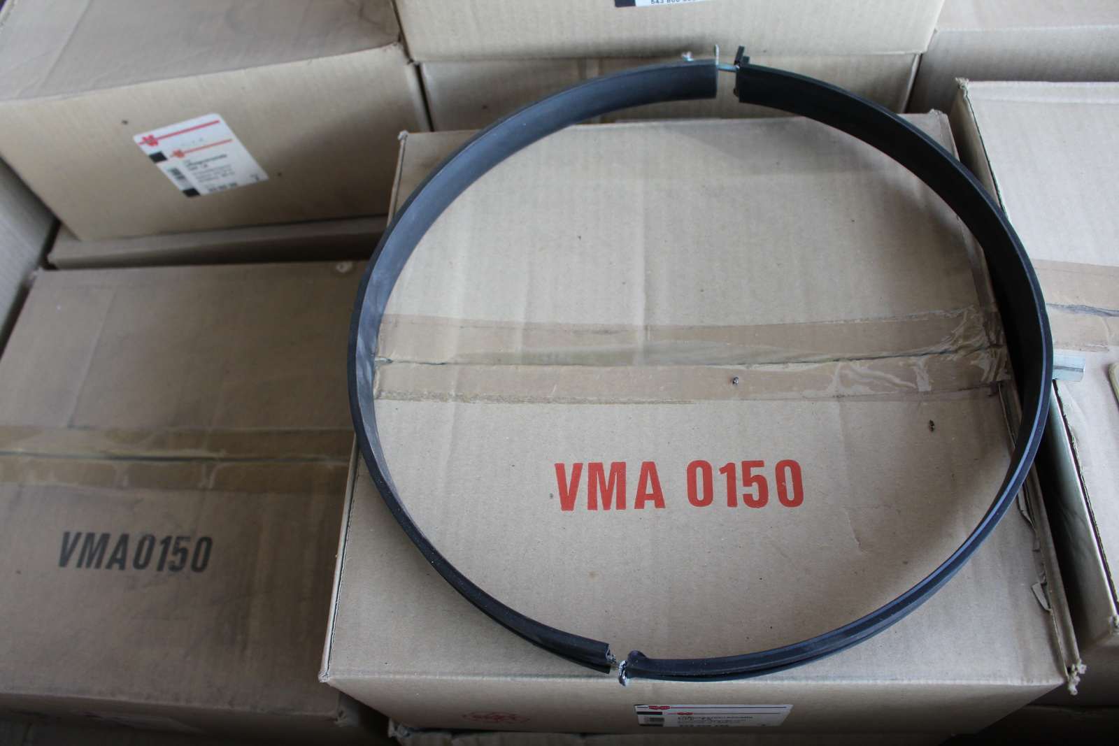 Würth gumis légtechnikai csőbilincs, átmérő: 355mm 2