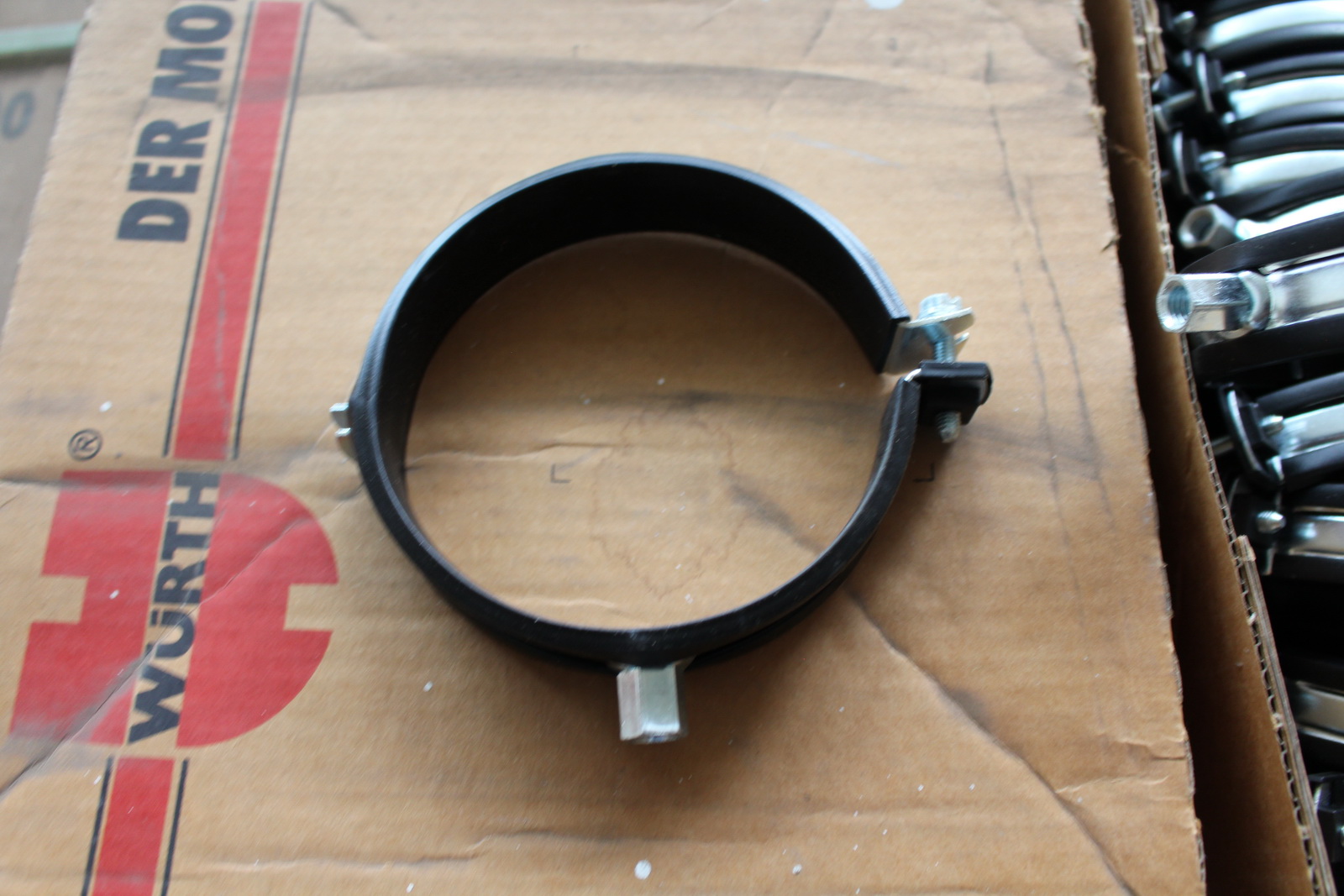 Würth gumis légtechnikai csőbilincs, átmérő: 115-125mm és 112 mm 3