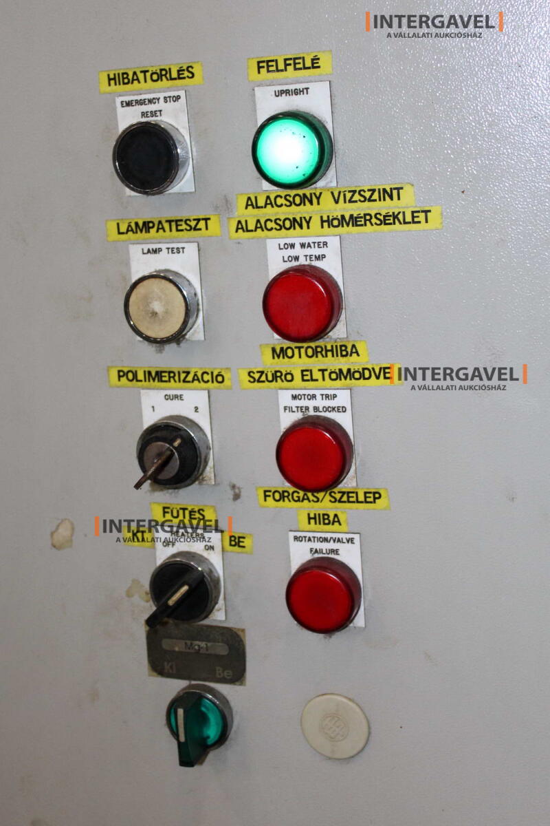 Polimerizáló berendezés 7