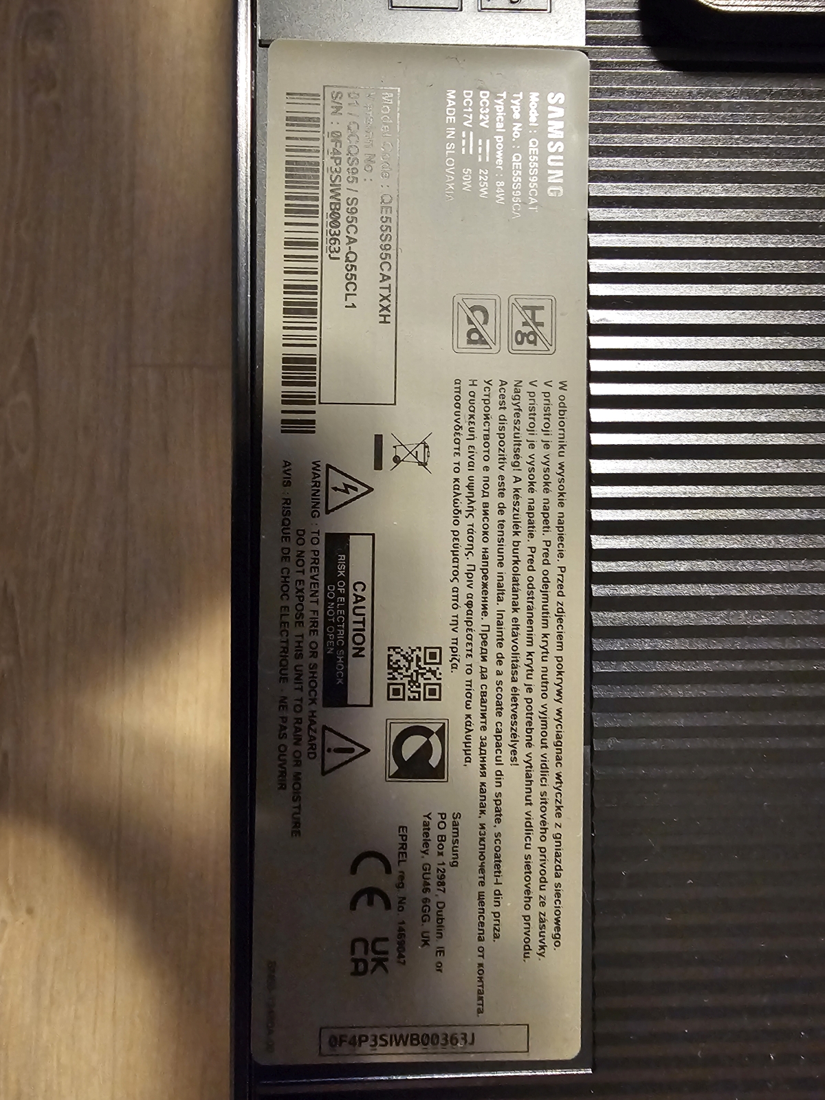 Samsung 55" S95C OLED 4K HDR Smart TV 13