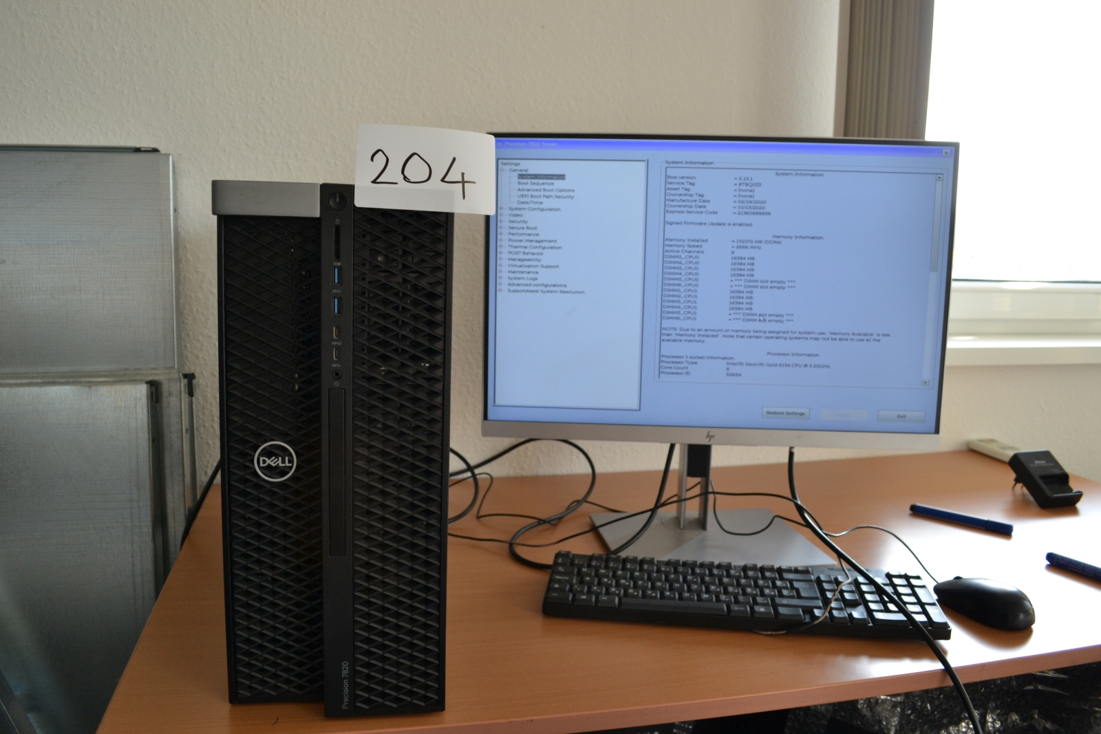 Dell Precision 7820 - Munkaállomás