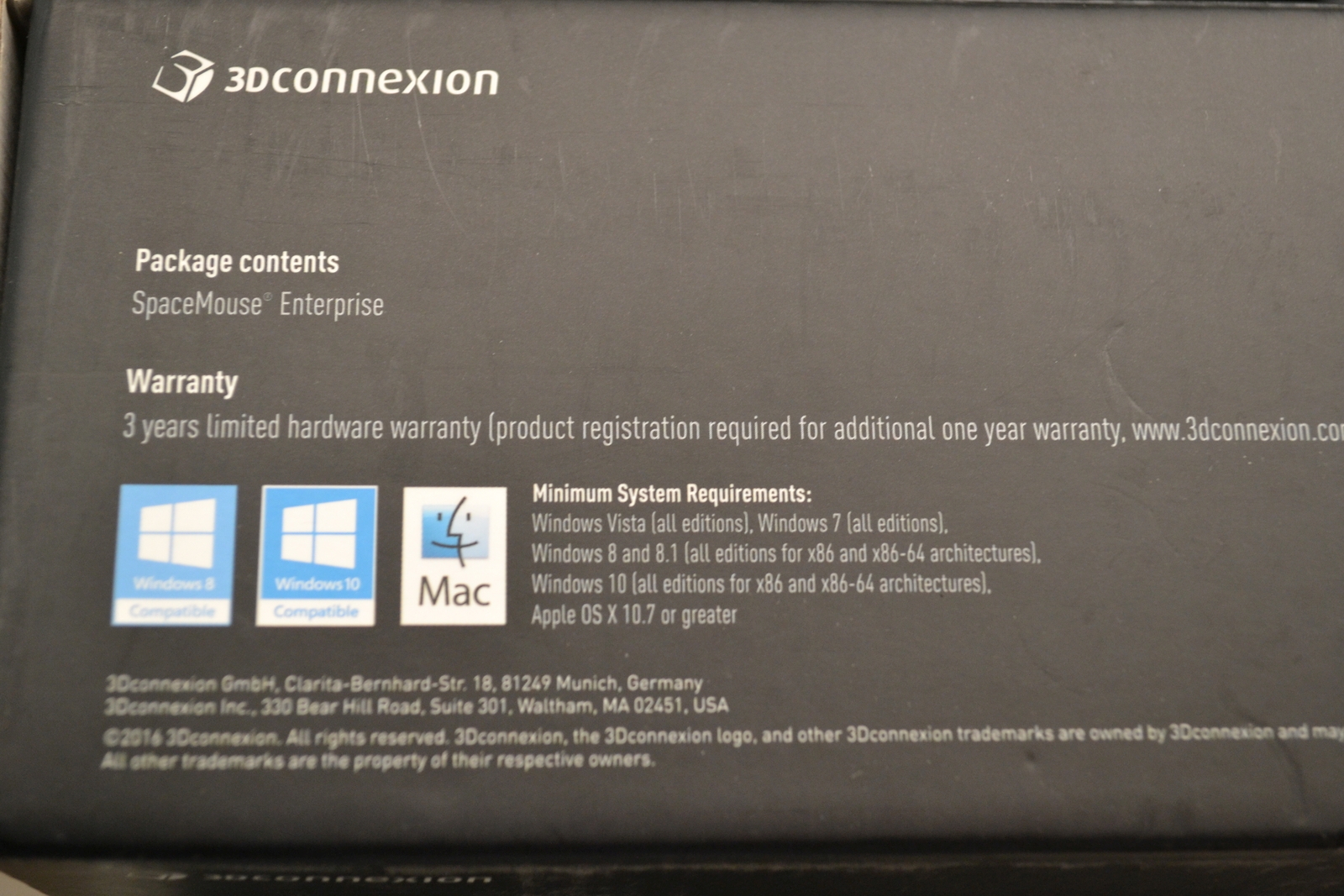3Dconnexion SpaceMouse Enterprise 4