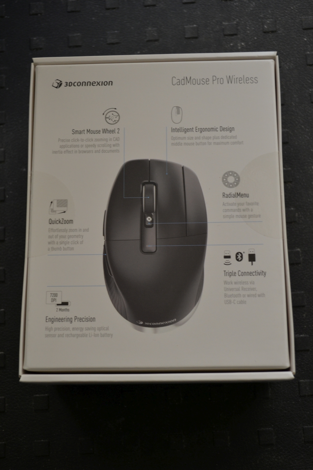 3Dconnexion CadMouse Pro Wireless 3