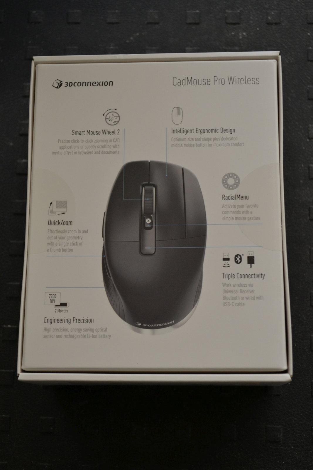 3Dconnexion CadMouse Pro Wireless 3