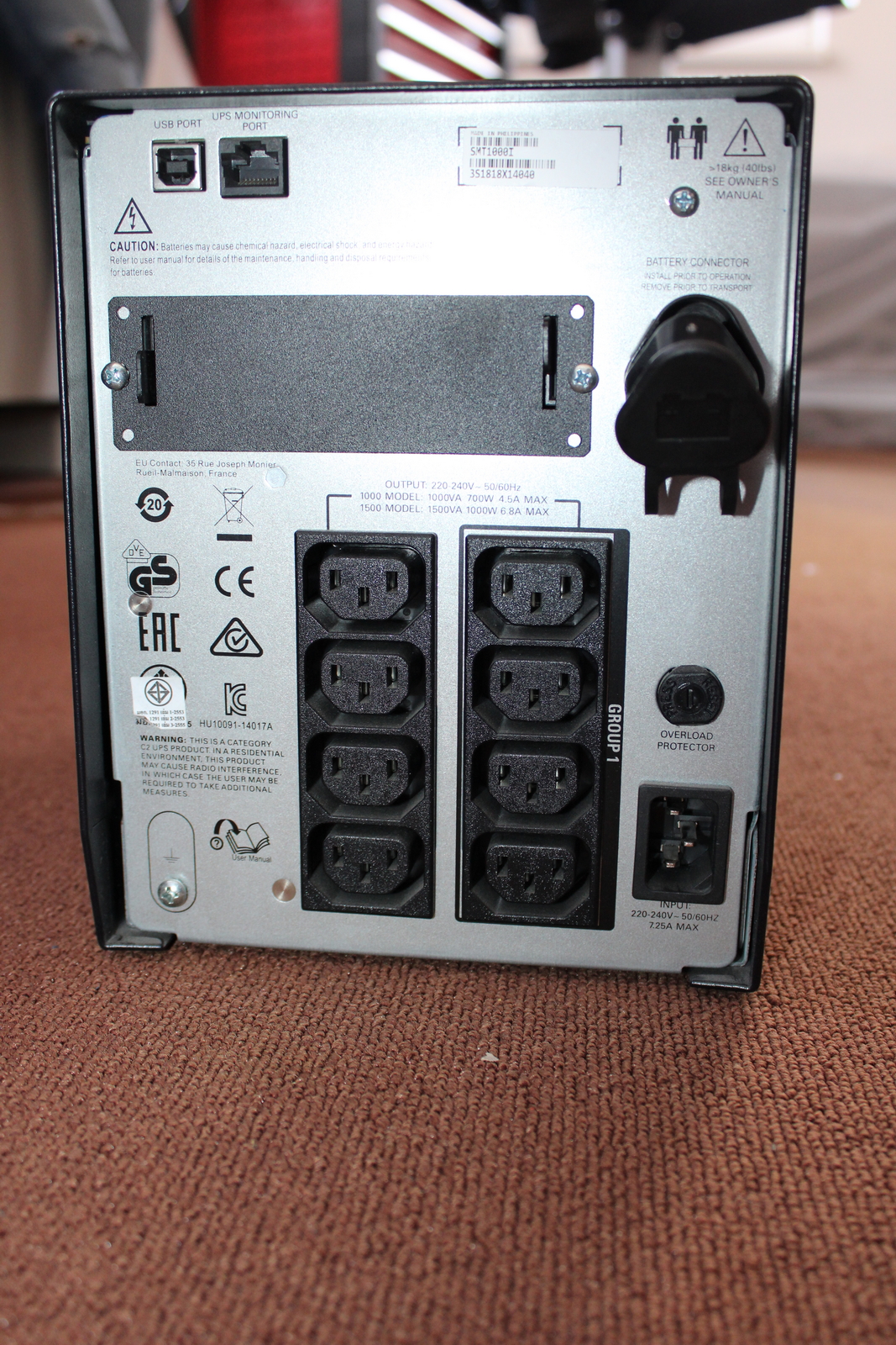 APC szünetmentes tápegység 3