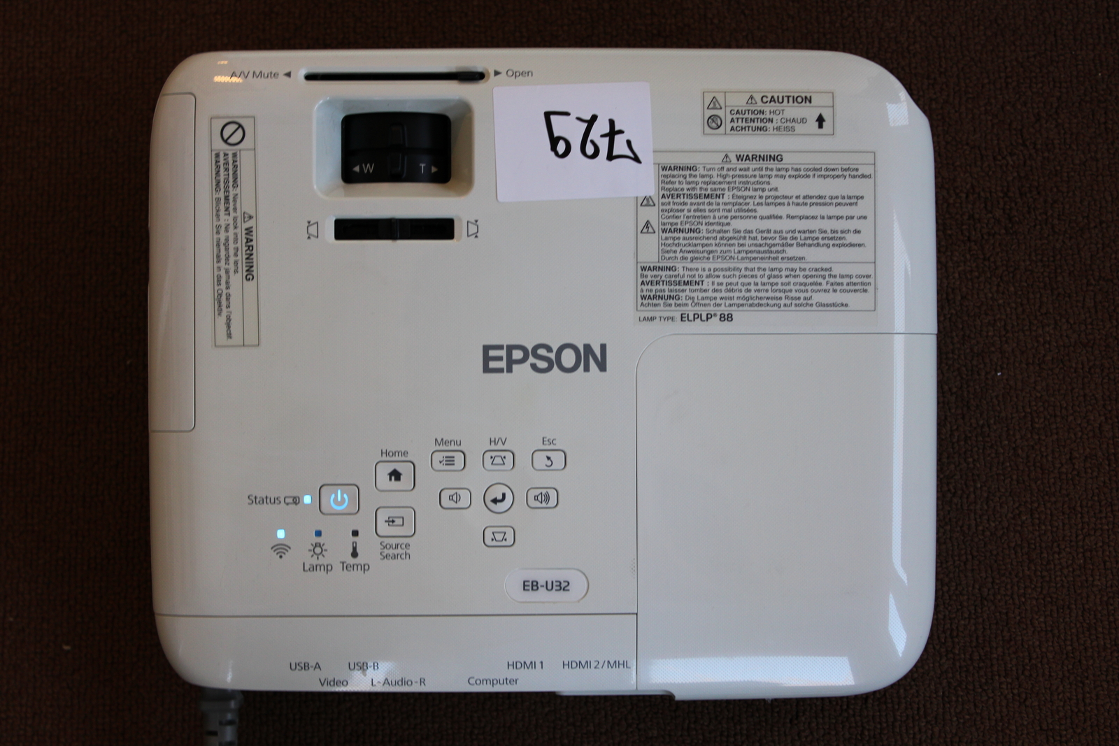 Epson projektor 2