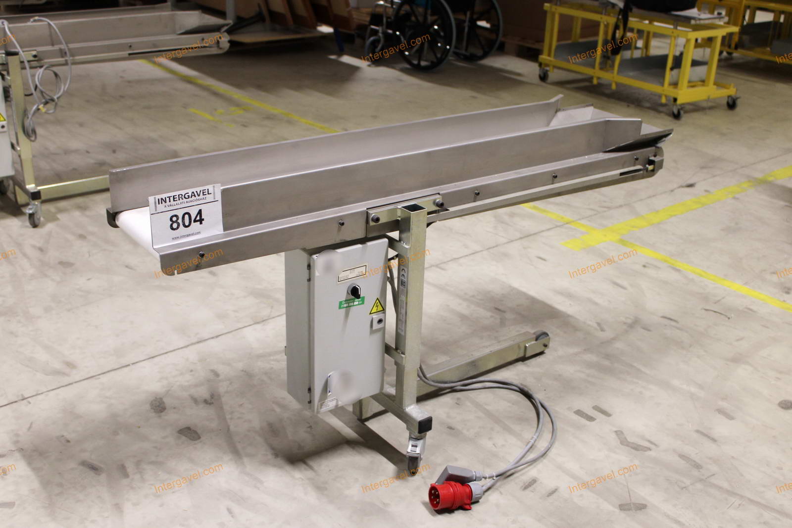 Szállító szalag - teljes hossz: 1,53 m 1