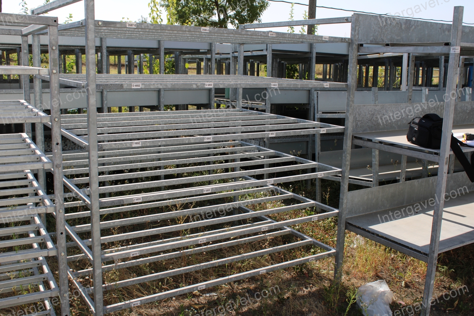 Rohling 6 polcos állványok 2