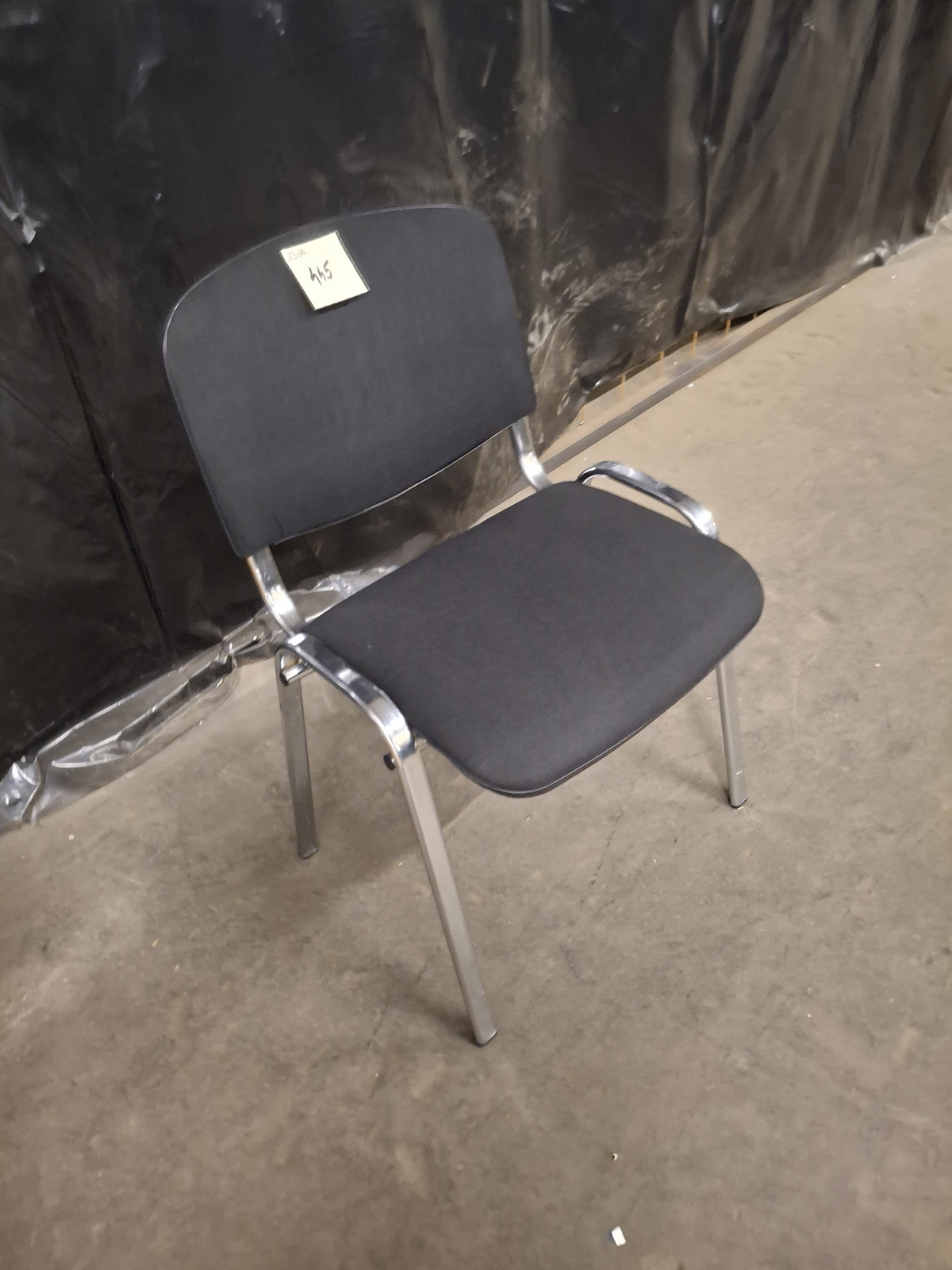 Tárgyalószék (fekete) 2