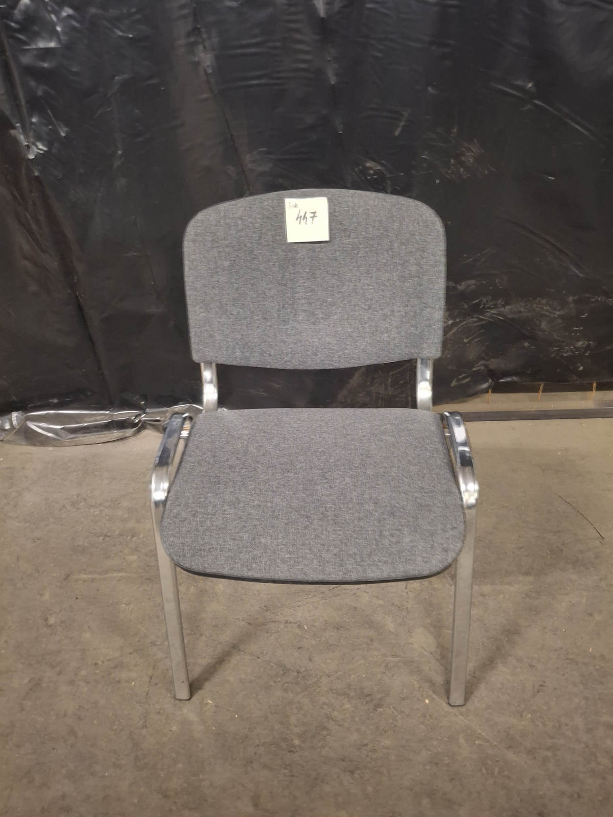 Tárgyalószék (szürke) 2