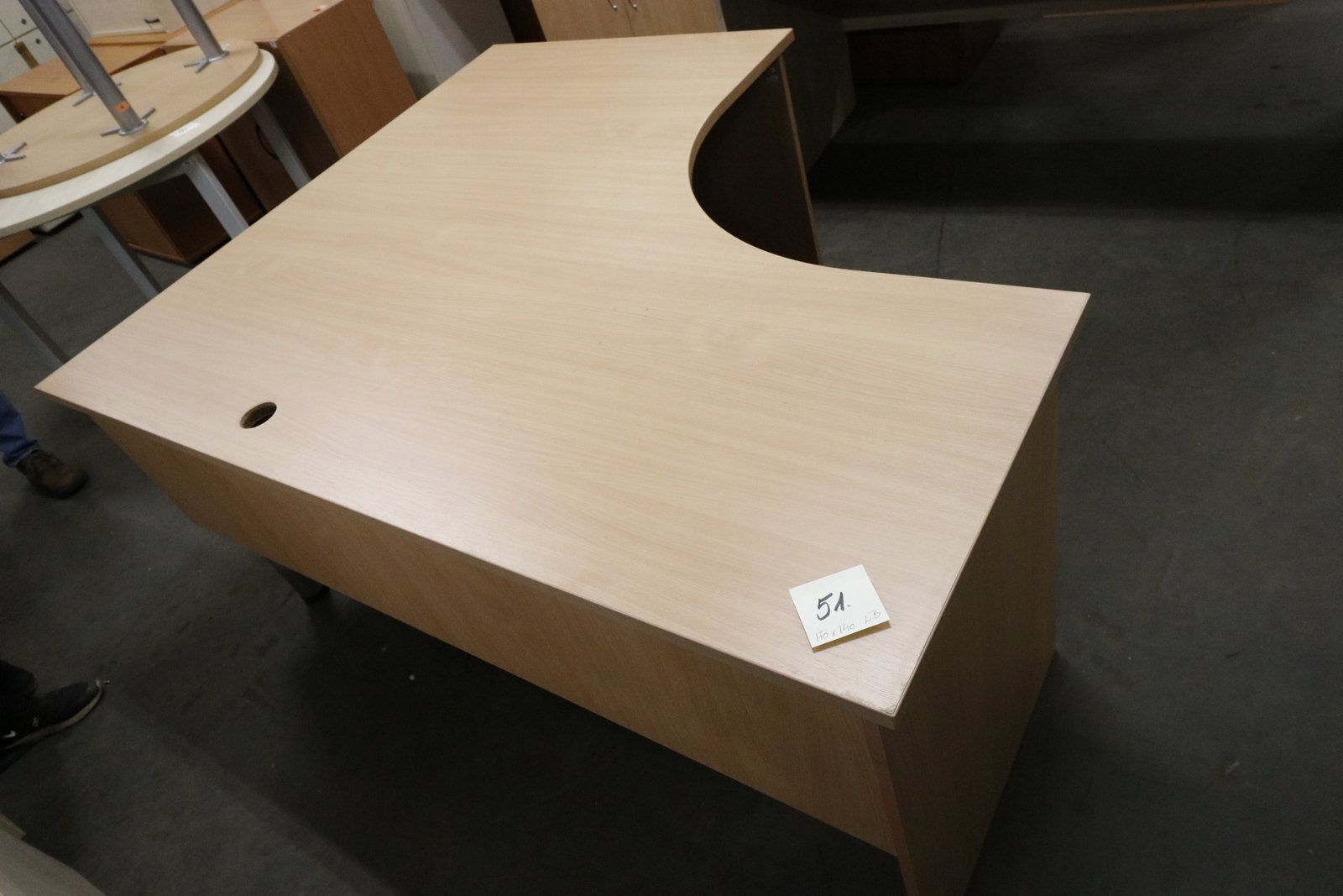 L-alakú íróasztal 2