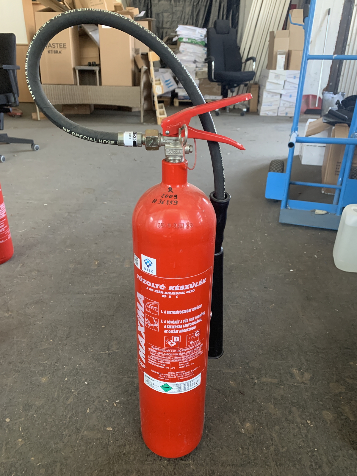Tűzoltókészülék (több fajta) 3