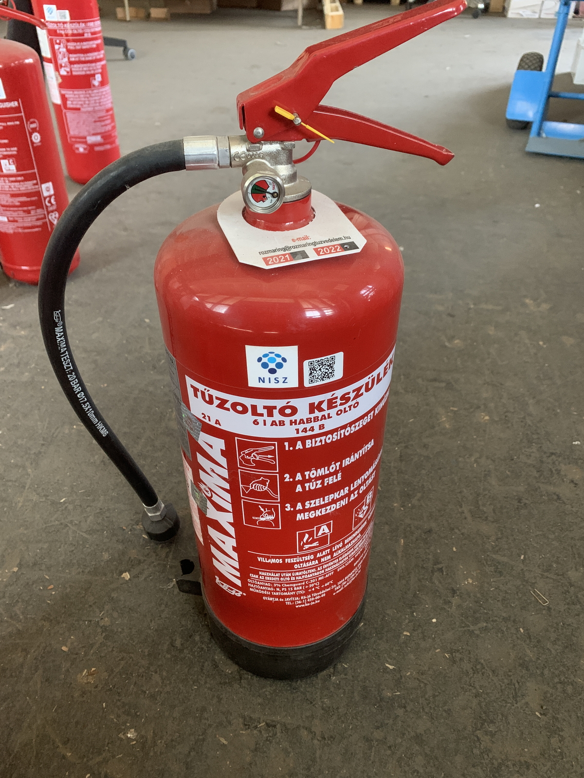 Tűzoltókészülék (több fajta) 4