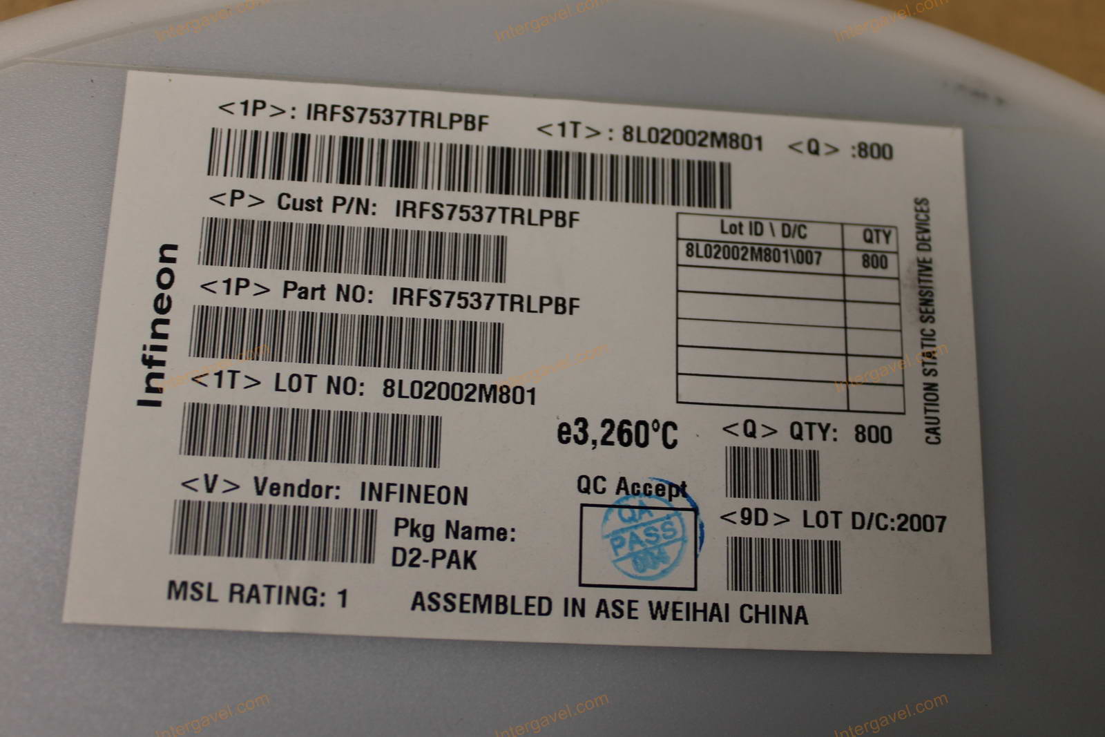 MOSFET N-CH 60V IRF 2