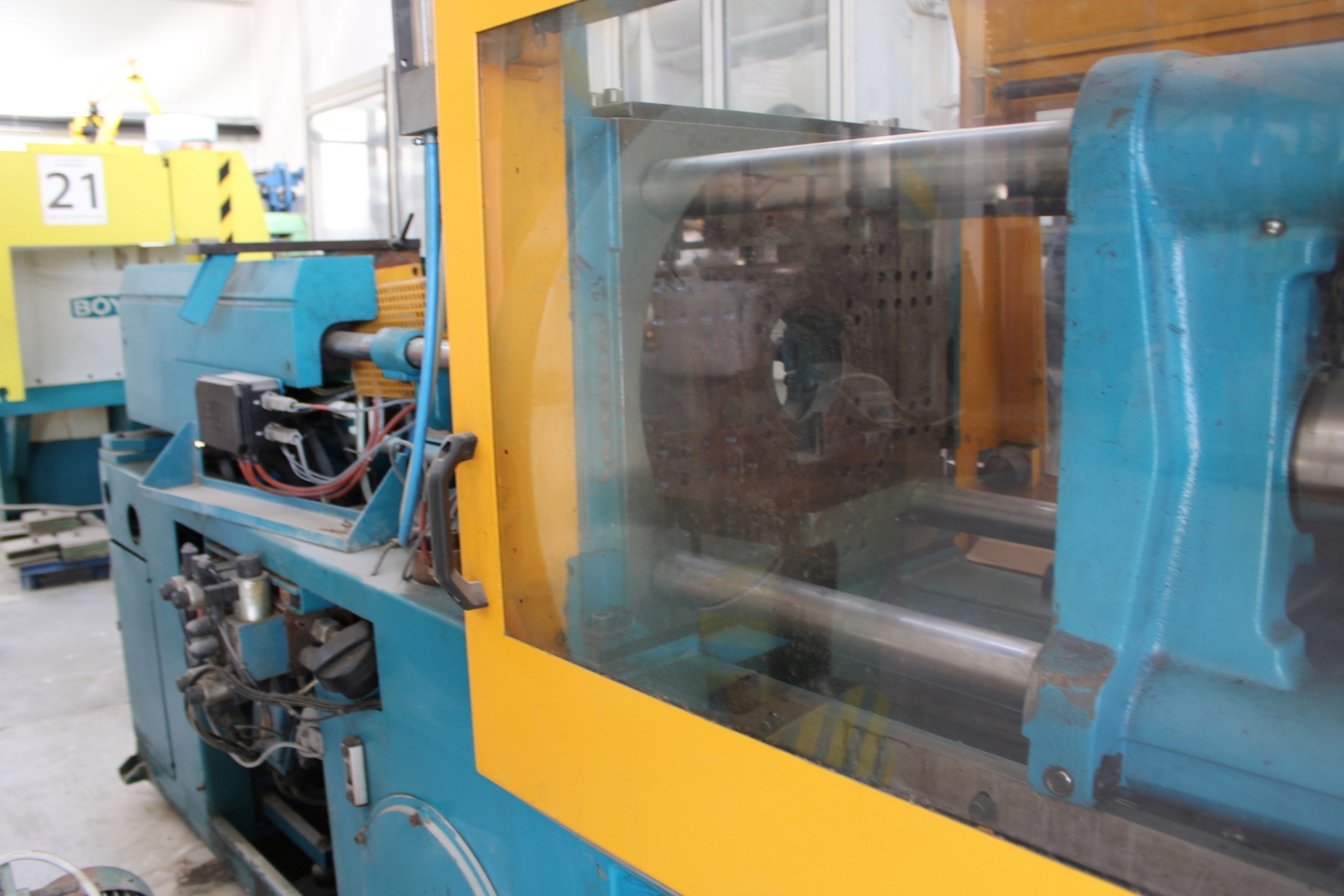 Injection molding machine 16